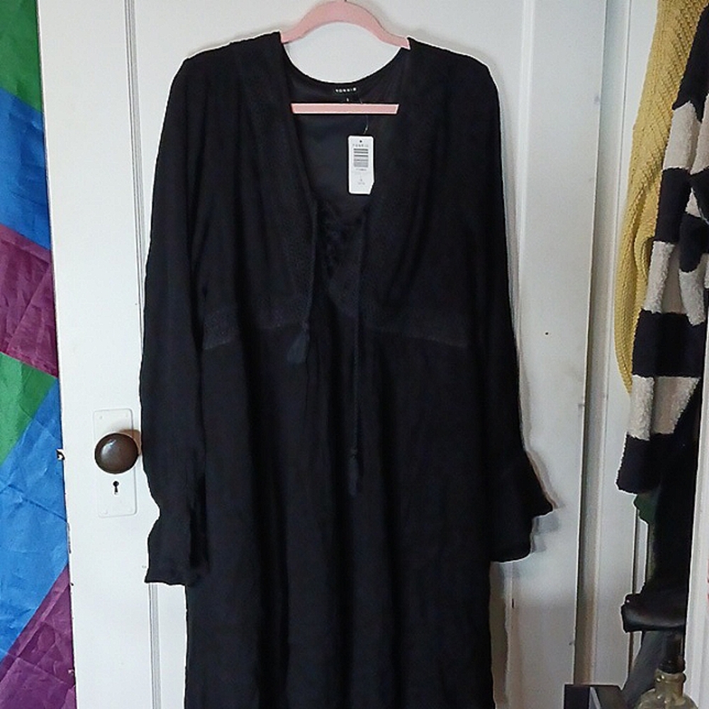 Black skater torrid dress